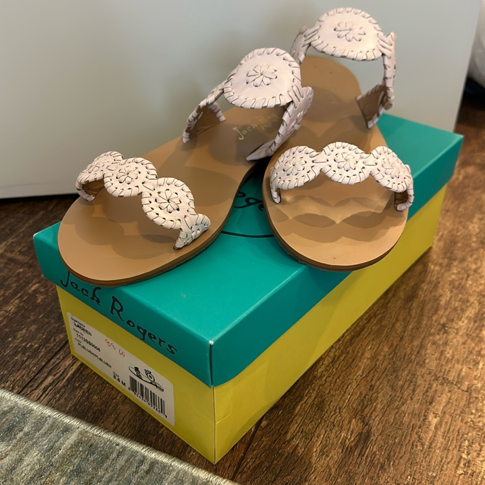 Jack Rogers Lauren Sandals - Never Worn - Size 8.5